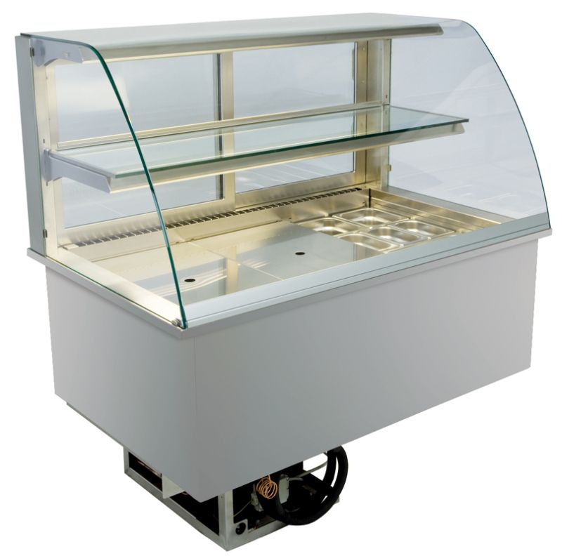 Bild 1: Nordcap Einbau-Kühlvitrine EPV 80-5